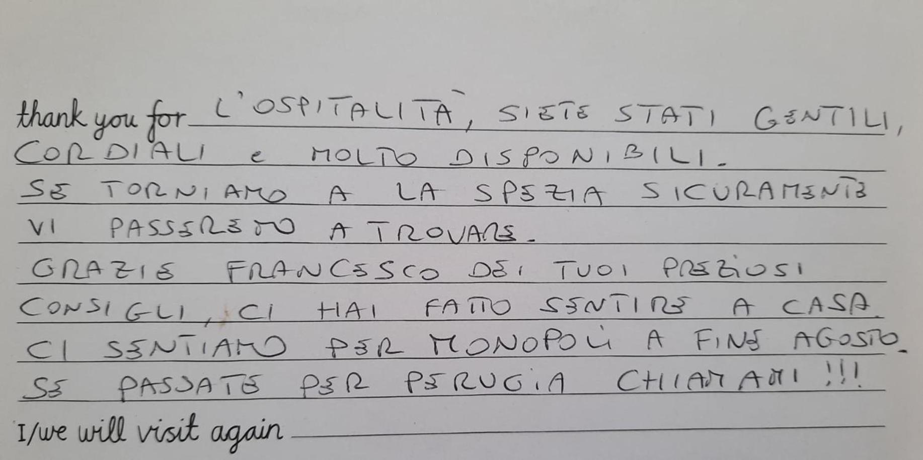 Dimora Stella Di Aprile Apartman La Spezia Kültér fotó